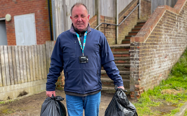 Farley Bank Clean Up 8