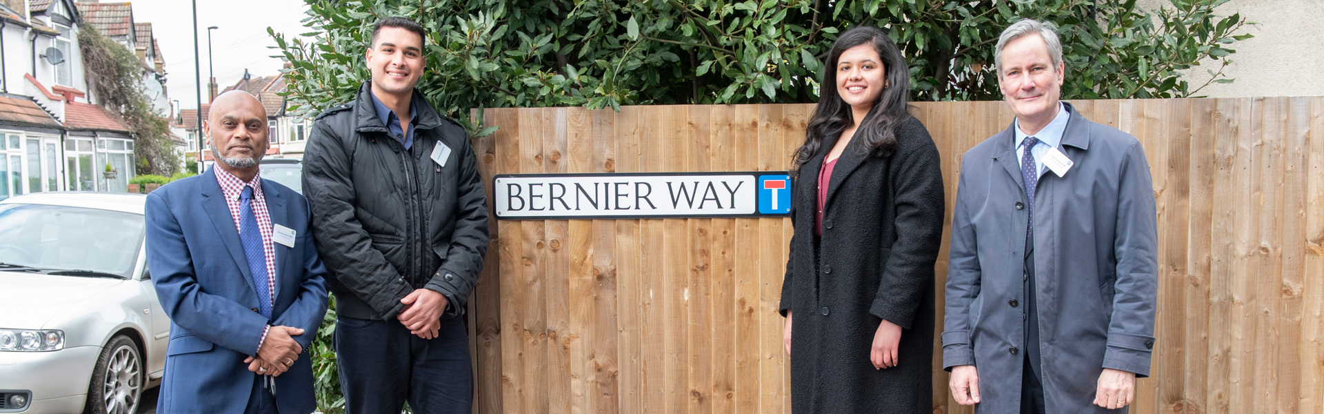 Bernier Way Banner