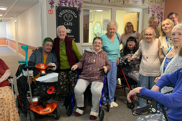 Residents At The Launch Banner