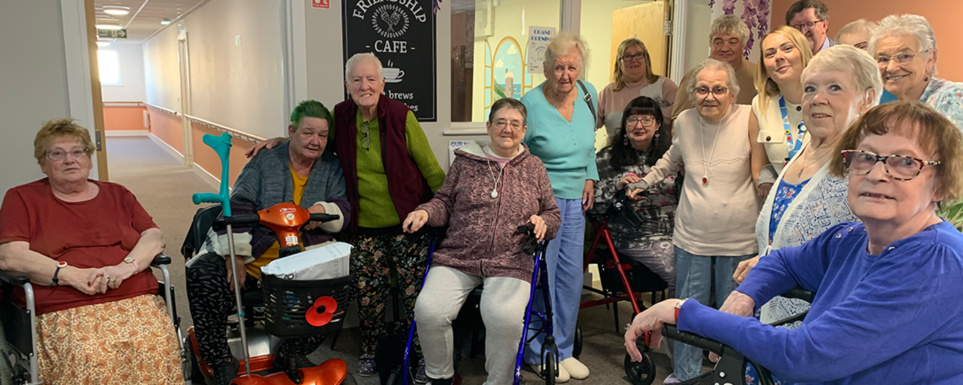 Residents At The Launch Banner