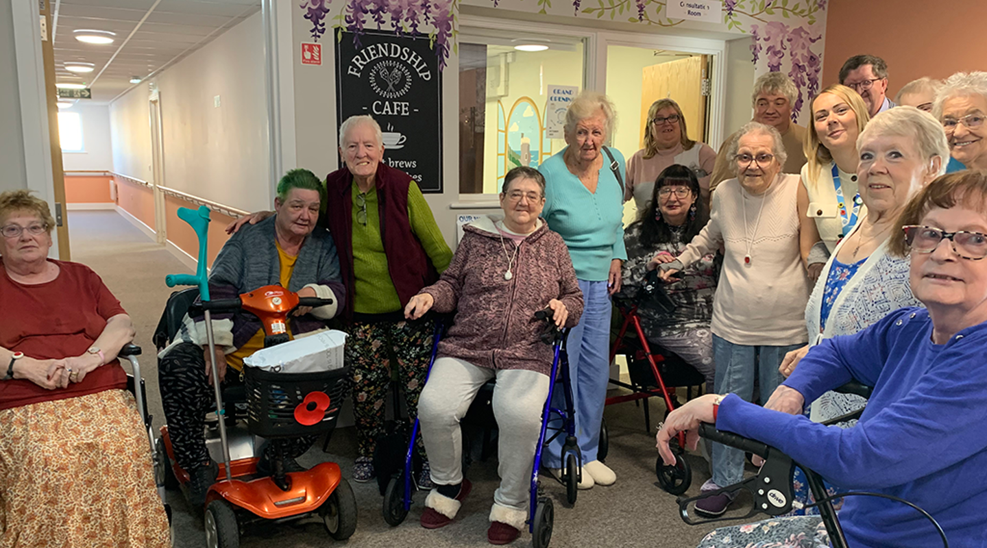 Residents At The Launch Banner