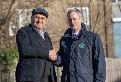 Paul Hackett With Lightening Fibre CEO