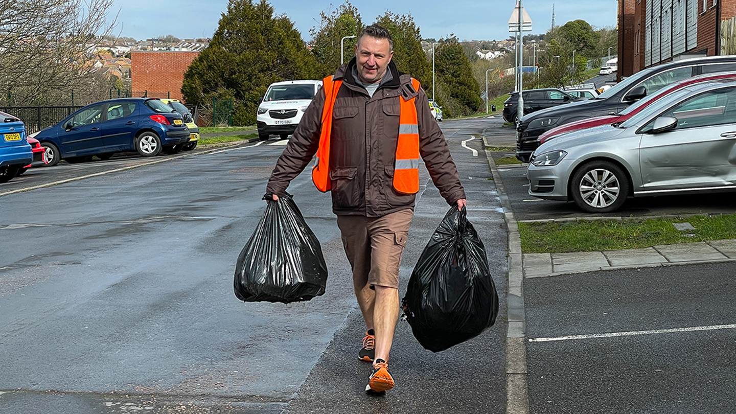 Farley Bank Clean Up 7