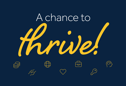 A Chance To Thrive Post Graphic