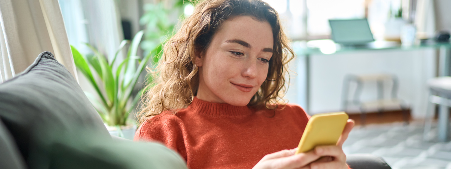 Young Woman On Phone