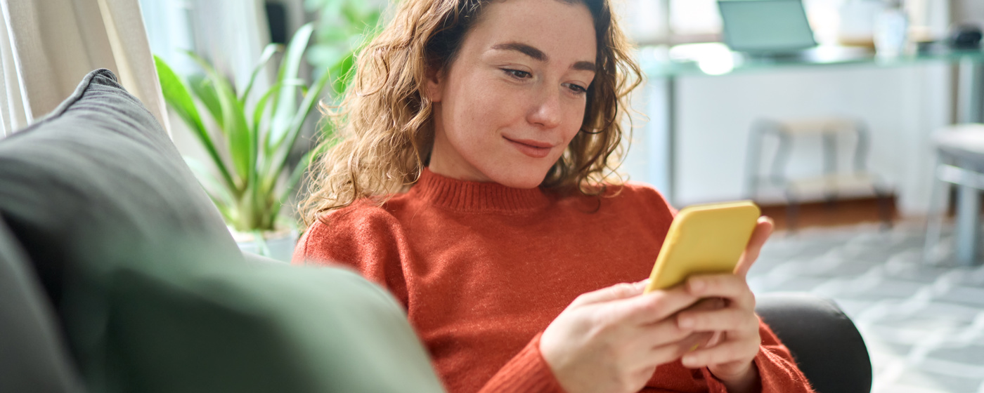 Young Woman On Phone