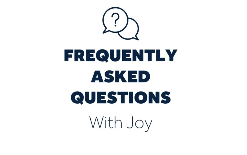 FAQ's Joy Thumbnail